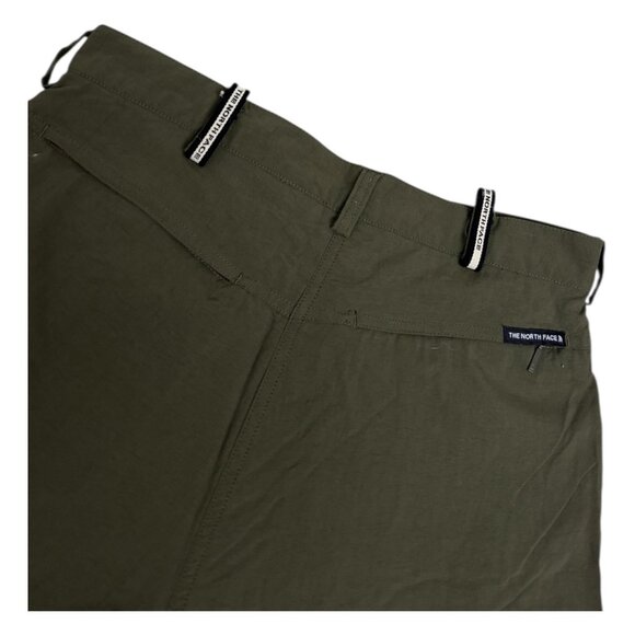 THE NORTH FACE Convertible Green Light Zip-Off Outdoor Casual Pants Womens 12 - Picture 4 of 8